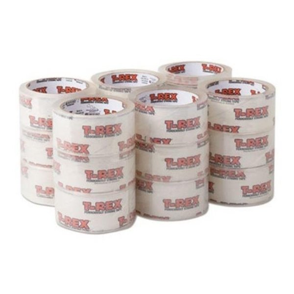 Duck Brand Duck. 285724 T-Rex Packaging Tape; Crystal Clear - 1.88 in x 35 Yd. 285724